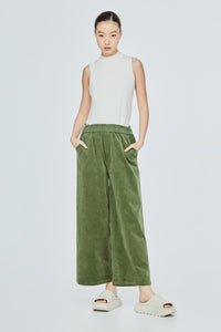 Paperbag Wide Leg Pants