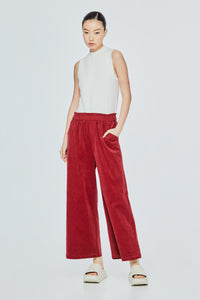 Paperbag Wide Leg Pants