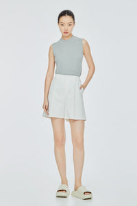 Box Pleated Shorts