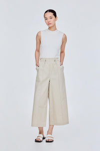 Panelled Drawcorded Trousers