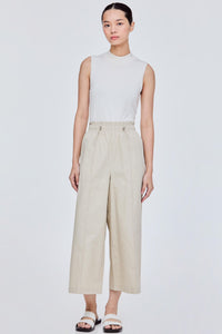Panelled Drawcorded Trousers