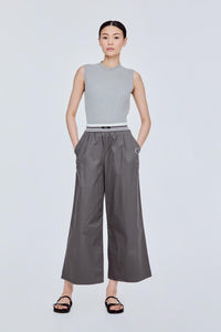 Wide Leg Logo Pants