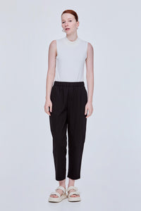 Elasticated Tapered Pants