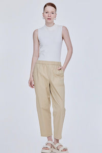 Elasticated Tapered Pants