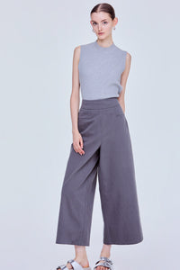 Wide Leg Pocketed Pants