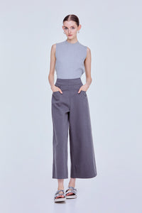 Wide Leg Pocketed Pants