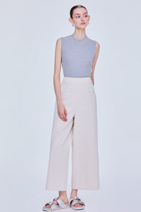Wide Leg Pocketed Pants