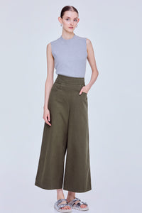 Wide Leg Pocketed Pants