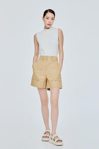 Oversized Hem Shorts