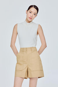 Oversized Hem Shorts