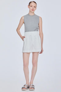 Elasticated Drawstring Wide Leg Shorts