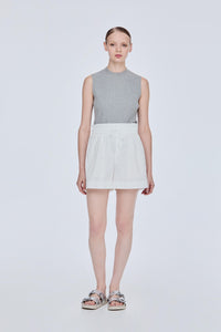 Elasticated Drawstring Wide Leg Shorts