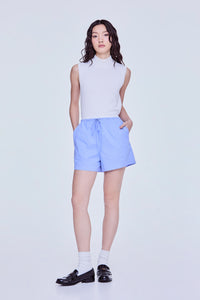 Elasticated Double Waistband Shorts