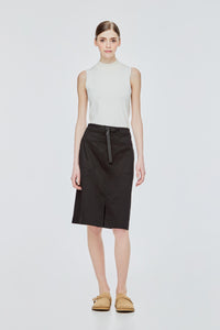 A-line Adjustable Buckle Skirt