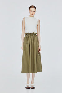 Adjustable Waistband Skirt