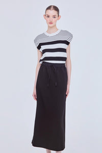 Elasticated Drawstring Skirt