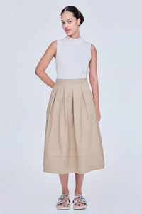 Box Pleats Skirt
