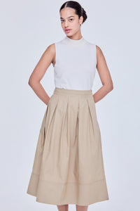 Box Pleats Skirt