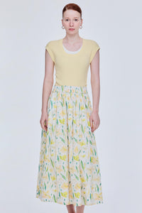 Printed Elasticated Skirt