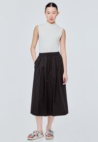 Corded Flare Skirt