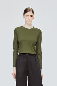 Knitted Long Sleeve Top