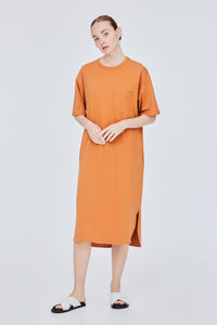 Basic Midi T-Shirt Dress