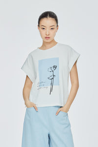 Flower Sketch Tee
