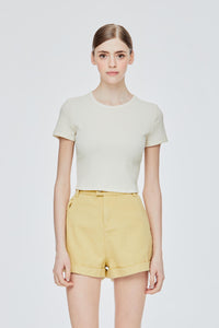 Scrunched Crop Top