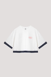 Embroidered Crop Top