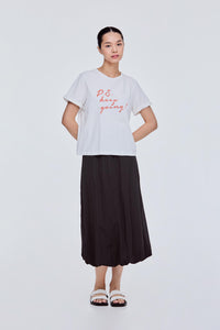 Printed Typography Tee