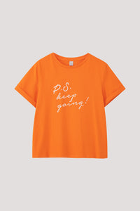 Printed Typography Tee