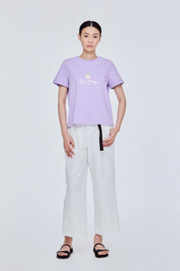 Holographic Round Ironed Tee