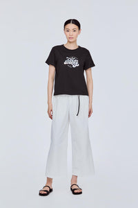 Holographic Ironed Logo Tee