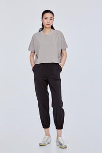 Pocketed Cropped Tee