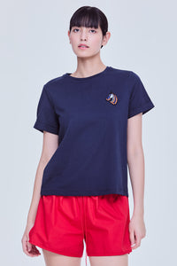 Embroidered Applique tee