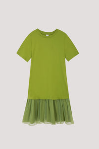 Gathered Flare A-Dress