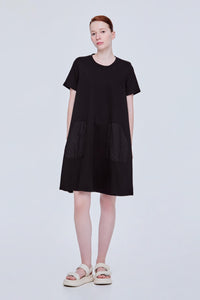 Contrast Pocket Dress