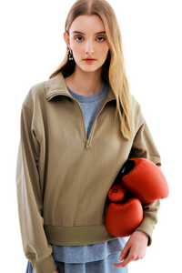 Half-Zip Sweatshirt