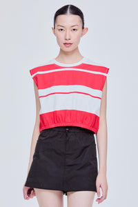 Stripes Magyar Top