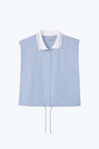 Sleeveless Polo Top