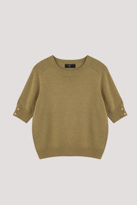 Raglan Sleeves Knit Top