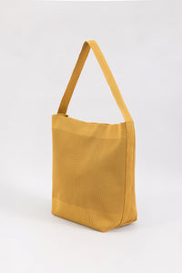 Mesh Knit Bucket Shoulder Bag