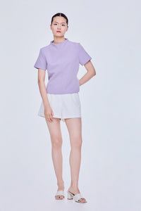 Mock Neck Knit Top