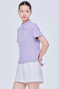 Mock Neck Knit Top