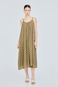 Printed Polka Dot Sundress