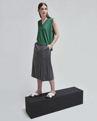 Asymmetrical Knit Vest