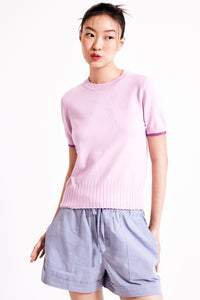 Cropped Knit Top