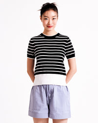 Cropped Knit Top