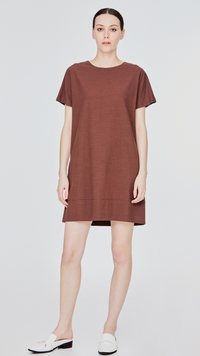 Round Neck Magyar Dress