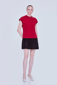 Wraparound Neck Tie Top